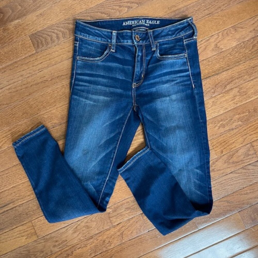 American Eagle Super Stretch X Jeggings Jeans size 6 short women